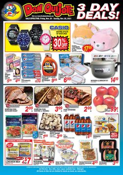 Catalogue Don Quijote Hawaii BLACK WEEKEND 2021 from 11/26/2021