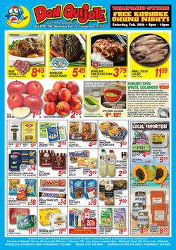 Catalogue Don Quijote Hawaii from 02/15/2023