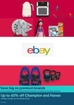 Catalogue ebay Black Friday 2020 from 11/25/2020