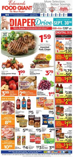 Catalogue Edwards Food Giant from 09/21/2022