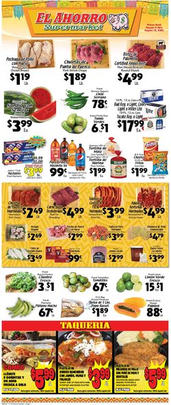 Catalogue El Ahorro Supermarket from 08/04/2021