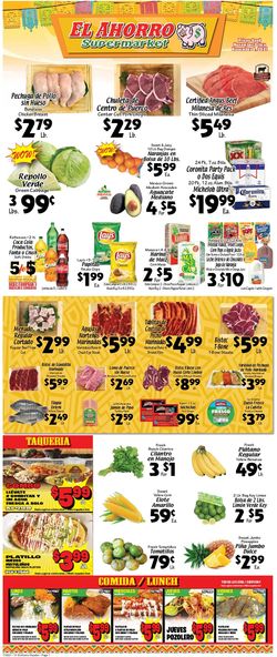 Catalogue El Ahorro Supermarket from 11/03/2021
