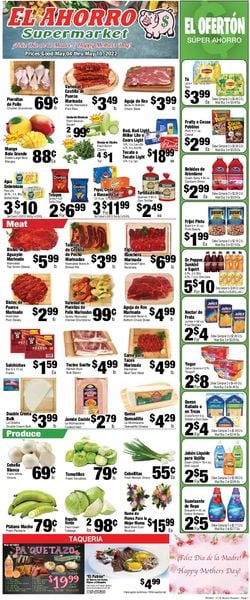 Catalogue El Ahorro Supermarket from 05/04/2022