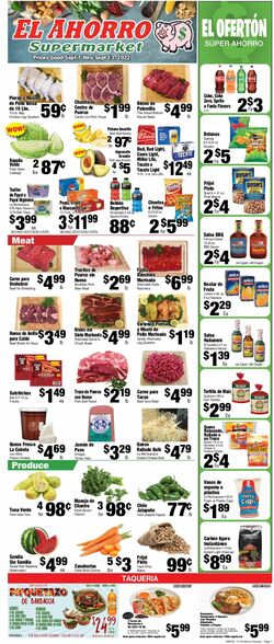 Catalogue El Ahorro Supermarket from 09/07/2022