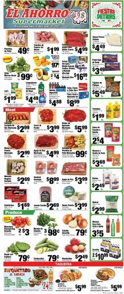 Catalogue El Ahorro Supermarket from 09/14/2022