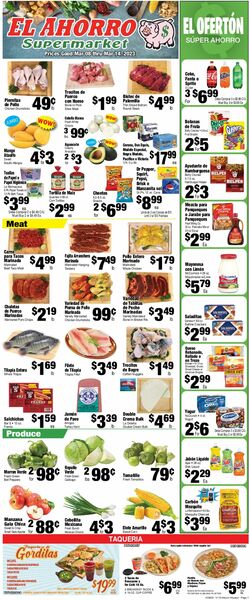 Catalogue El Ahorro Supermarket from 03/08/2023