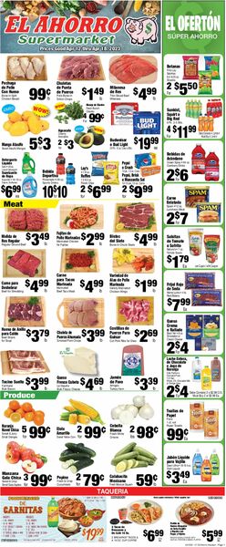 Catalogue El Ahorro Supermarket from 04/12/2023
