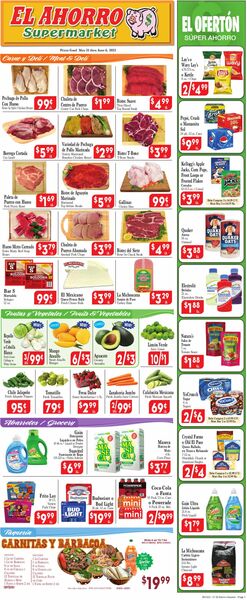 Catalogue El Ahorro Supermarket from 05/31/2023