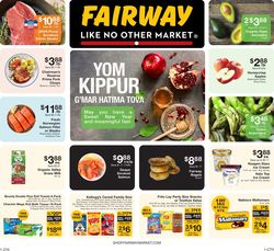 Catalogue Fairway Market from 09/10/2021