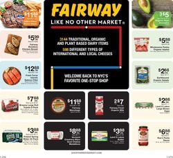 Catalogue Fairway Market from 10/15/2021