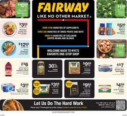 Catalogue Fairway Market from 10/29/2021