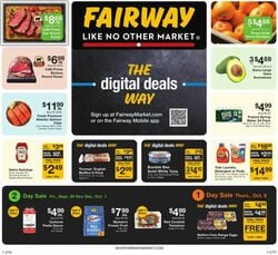 Catalogue Fairway Market from 09/30/2022
