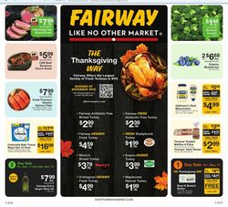Catalogue Fairway Market from 11/18/2022