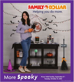 Catalogue Family Dollar from 09/17/2023