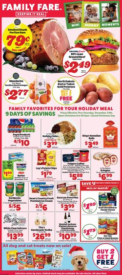 Catalogue Family Fare Christmas Ad 2020 from 12/16/2020