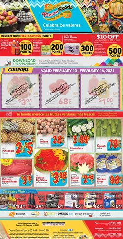 Catalogue Fiesta Foods SuperMarkets from 02/10/2021
