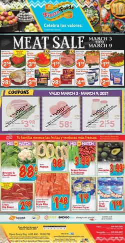 Catalogue Fiesta Foods SuperMarkets from 03/03/2021