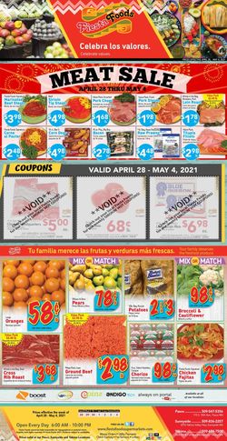 Catalogue Fiesta Foods SuperMarkets from 04/28/2021