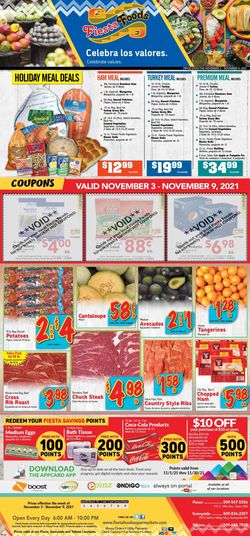 Catalogue Fiesta Foods SuperMarkets from 11/03/2021