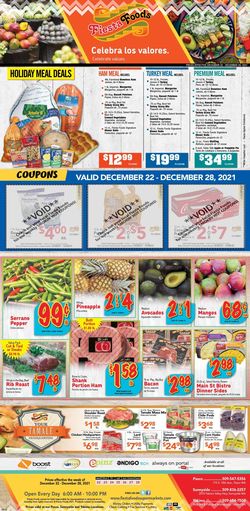 Catalogue Fiesta Foods SuperMarkets from 12/22/2021