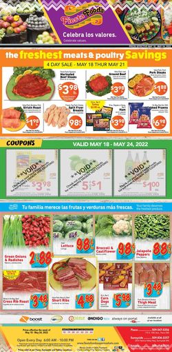Catalogue Fiesta Foods SuperMarkets from 05/18/2022