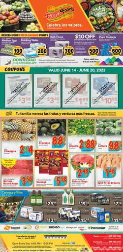 Catalogue Fiesta Foods SuperMarkets from 06/14/2023
