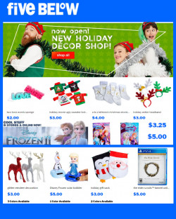 Catalogue Five Below from 10/24/2019