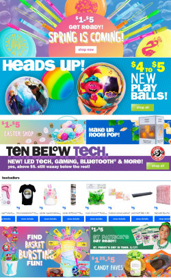 Catalogue Five Below from 03/04/2020