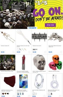 Catalogue Five Below from 09/22/2020