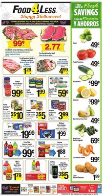 Catalogue Food 4 Less from 10/23/2019