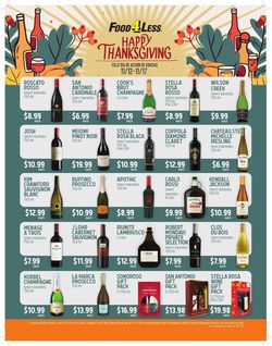 Catalogue Food 4 Less Thanksgiving 2020 from 11/12/2020