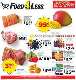 Catalogue Food 4 Less from 02/16/2022