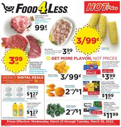 Catalogue Food 4 Less from 03/23/2022