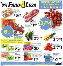 Catalogue Food 4 Less EASTER 2022 from 04/13/2022
