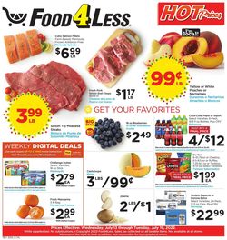 Catalogue Food 4 Less from 07/13/2022