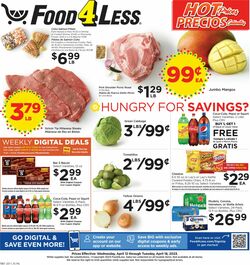 Catalogue Food 4 Less from 04/12/2023