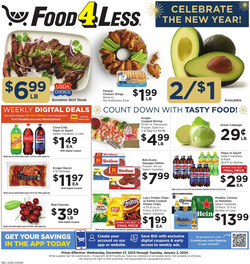 Catalogue Food 4 Less from 12/27/2023