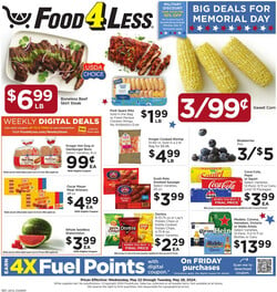 Catalogue Food 4 Less from 05/22/2024