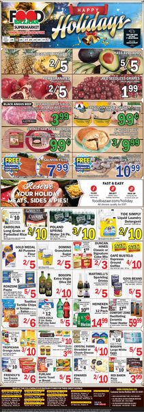 Catalogue Food Bazaar from 12/24/2020