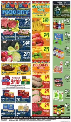 Catalogue Food City from 10/26/2022