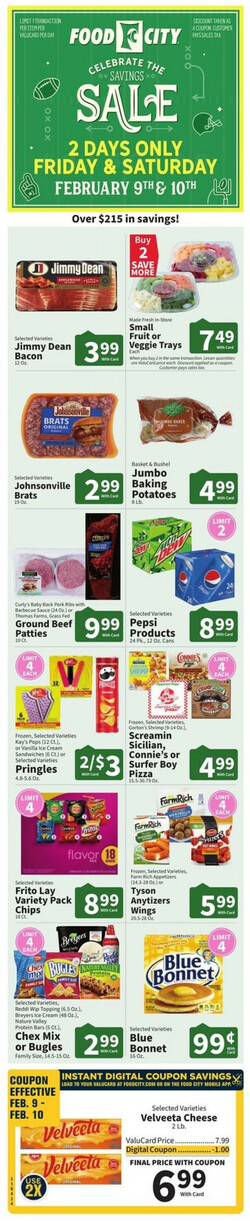 Catalogue Food City from 02/07/2024