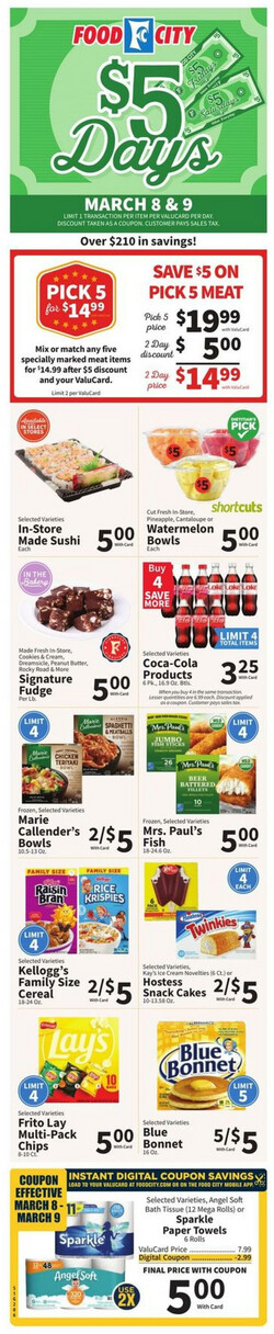 Catalogue Food City from 03/06/2024