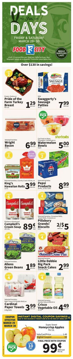 Catalogue Food City from 03/27/2024