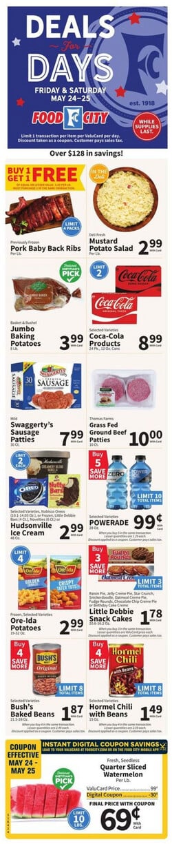 Catalogue Food City from 05/22/2024