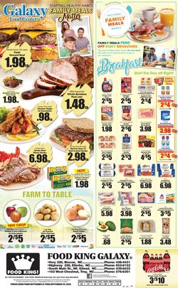 Catalogue Food King from 09/16/2020