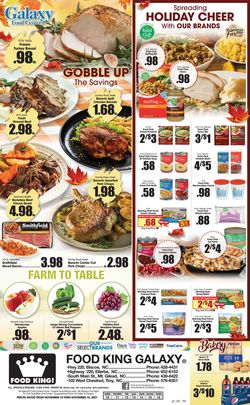 Catalogue Food King HOLIDAY 2021 from 11/10/2021