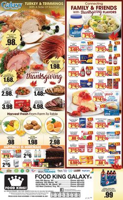 Catalogue Food King THANKSGIVING 2021 from 11/17/2021