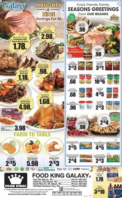 Catalogue Food King - HOLIDAY 2021 from 12/08/2021