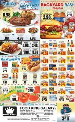 Catalogue Food King from 08/31/2022
