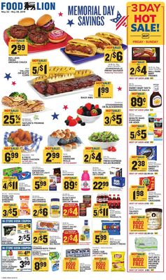 Catalogue Food Lion from 05/22/2019